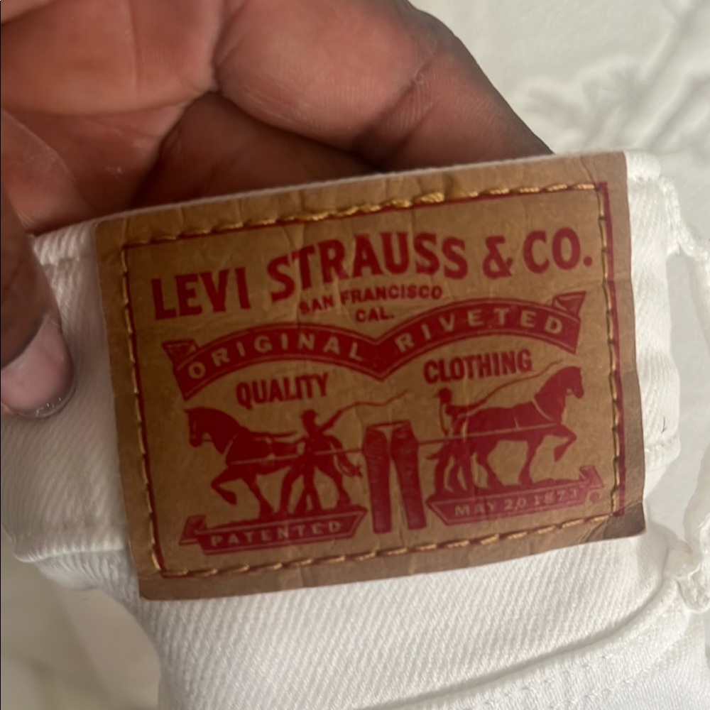 Levi Strauss & Co. White Jeans